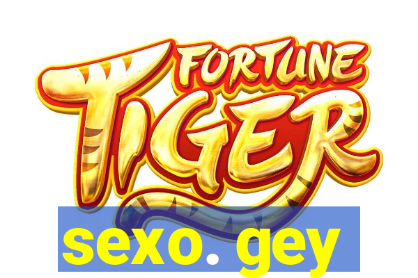sexo. gey